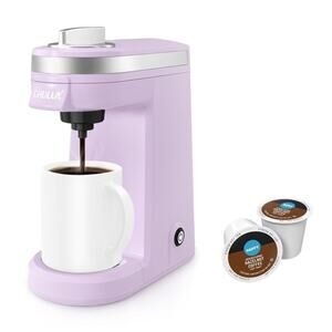 Mini Coffee Maker for K Capsule, Single Serve Coffee Maker for One Cup Americ...